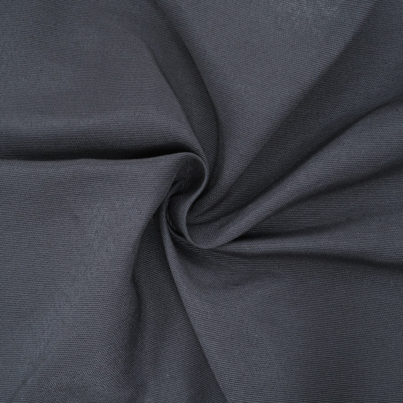 280 cm Anthracite Cotton-Polyester Canvas - Maison Klem